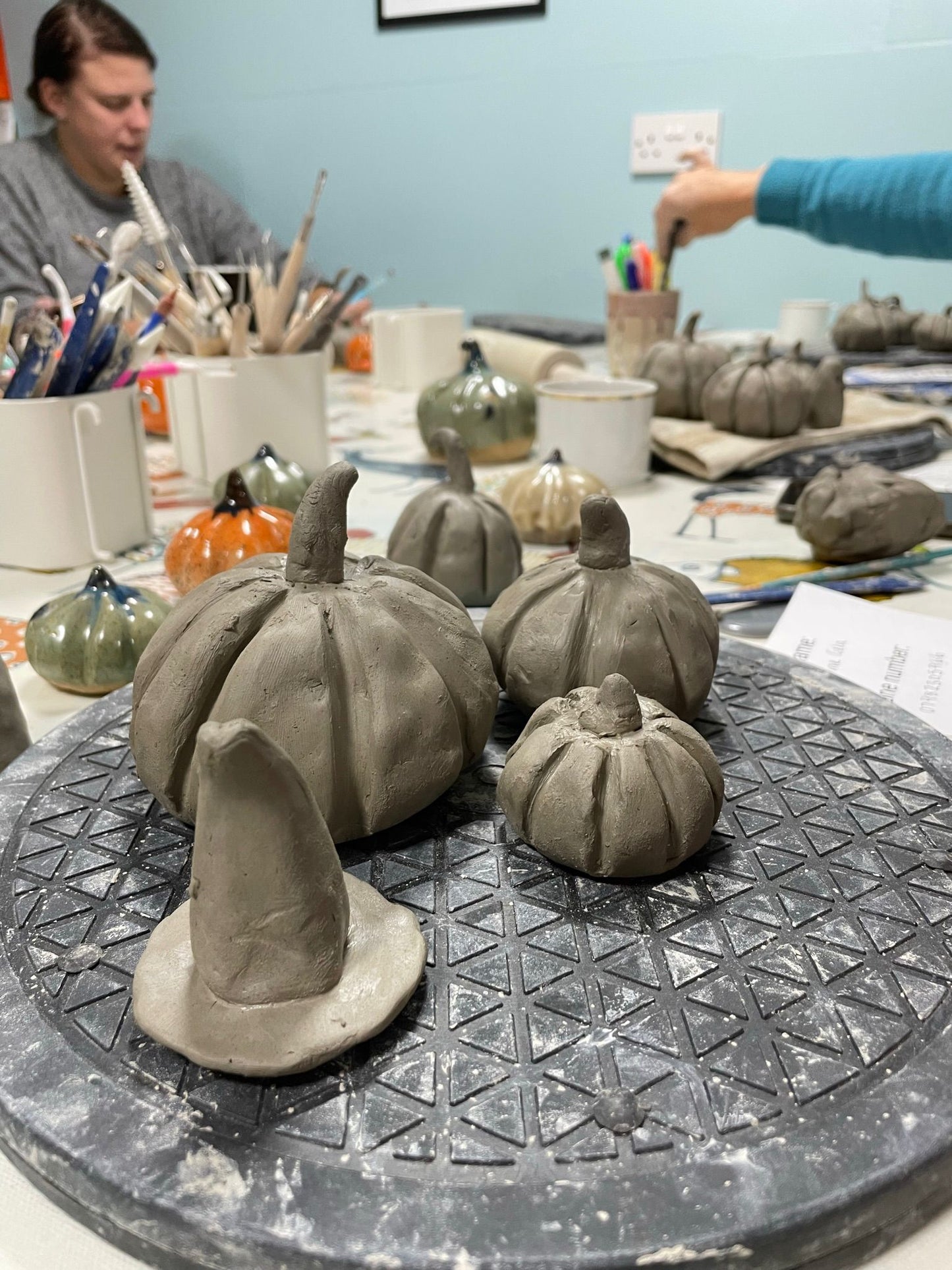 Make your own ceramic pumpkin or Ghost @ The Drop Off - Saturday 11th October 18.00 - 20.00