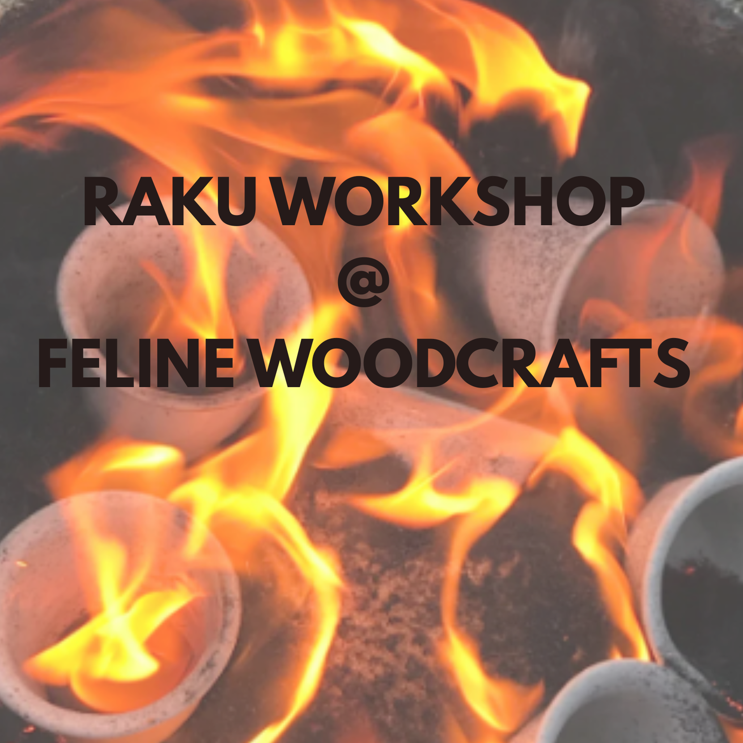 RAKU Pumpkin & Ghosts Workshop @ Feline Woodcrafts
