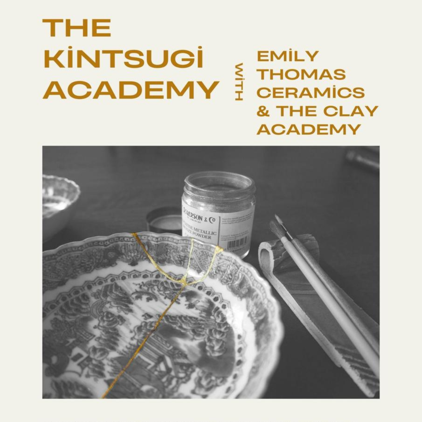 Kintsugi Workshop - Sunday 15th November 1-5pm