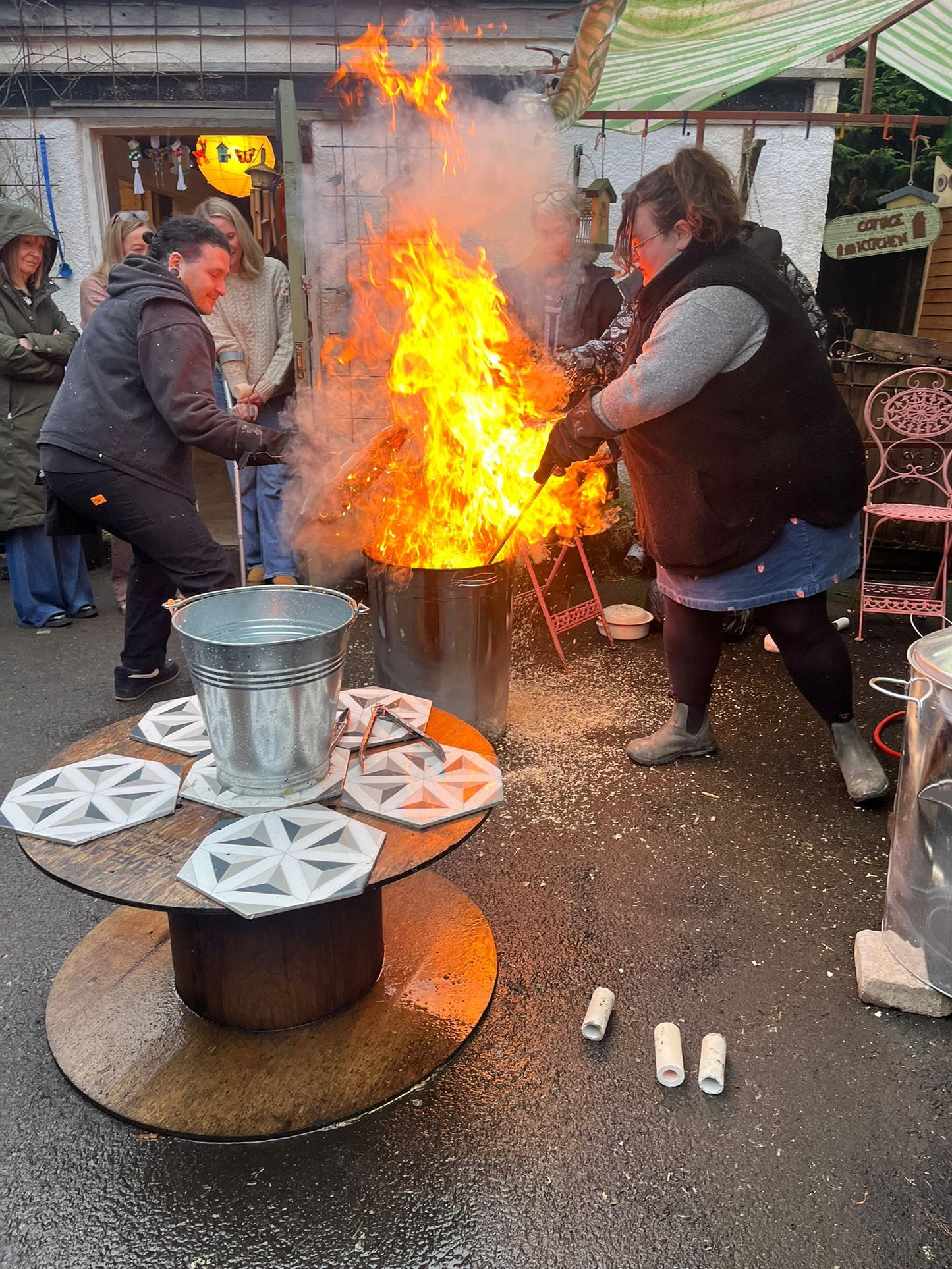 RAKU Pumpkin & Ghosts Workshop @ Feline Woodcrafts