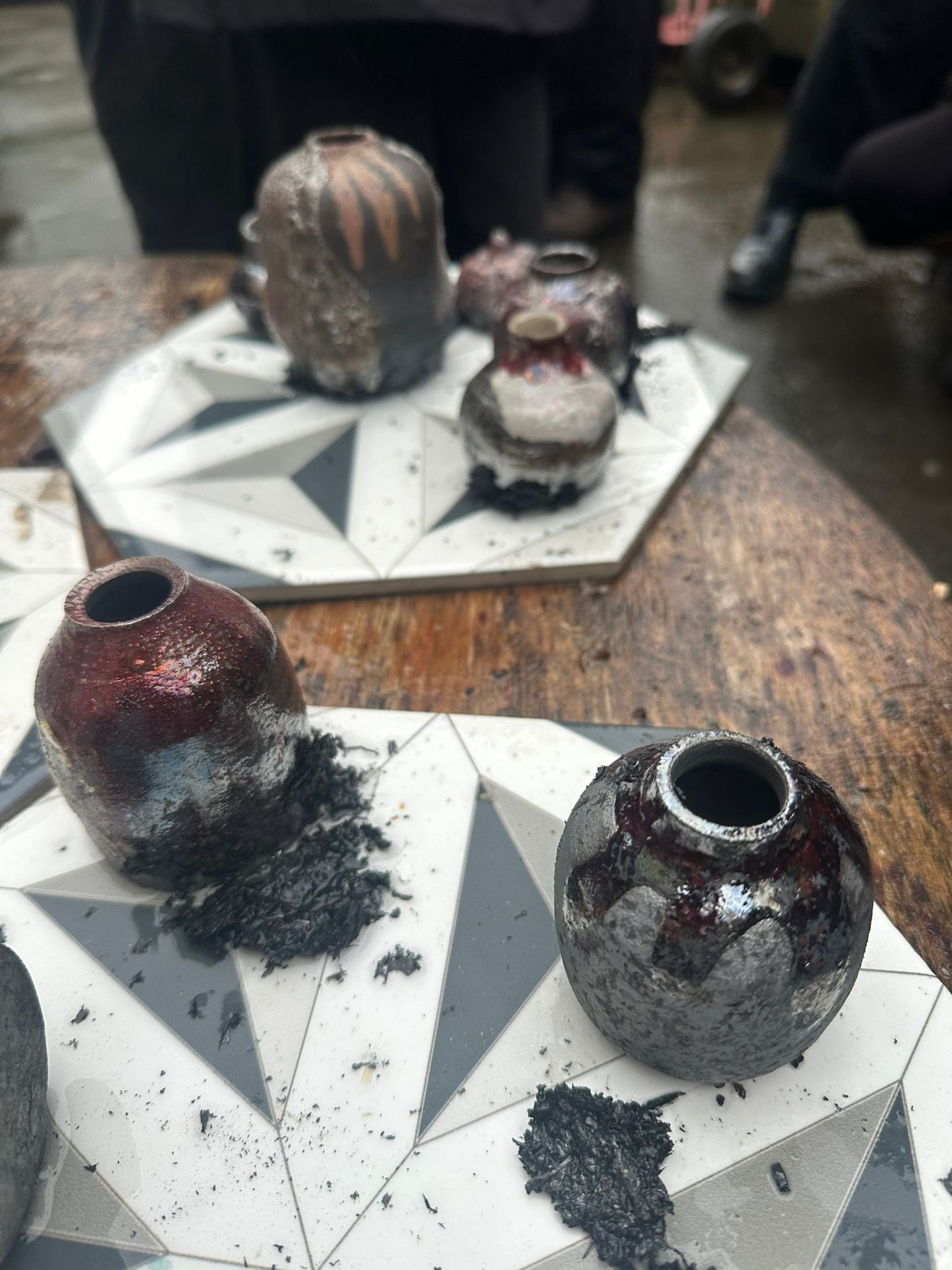 RAKU Pumpkin & Ghosts Workshop @ Feline Woodcrafts