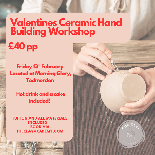 Valentine's Ceramics Workshop @ Morning Glory, Todmorden - Friday 13th February 7-9pm